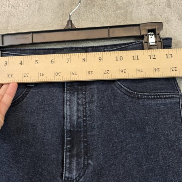 Zara Jeans Womens 6 Dark Wash Blue High Rise Skinny Stretch Denim Five Pocket - Picture 3 of 12